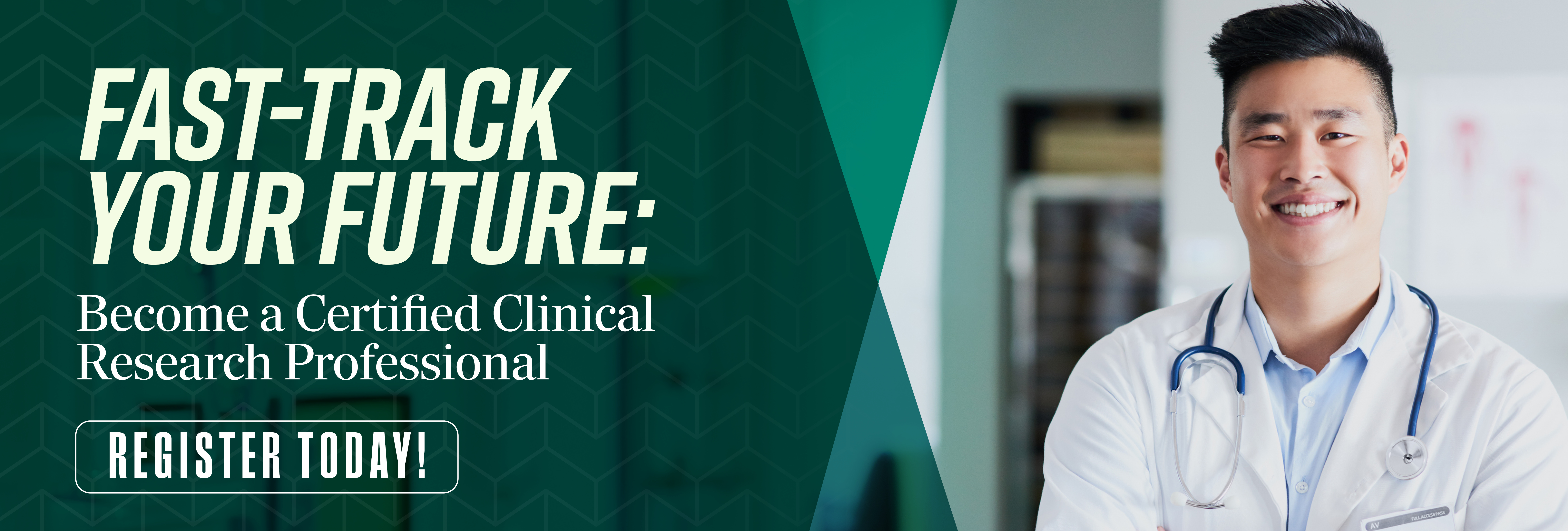 Online Clinical Research Professional Certificate Email Banners