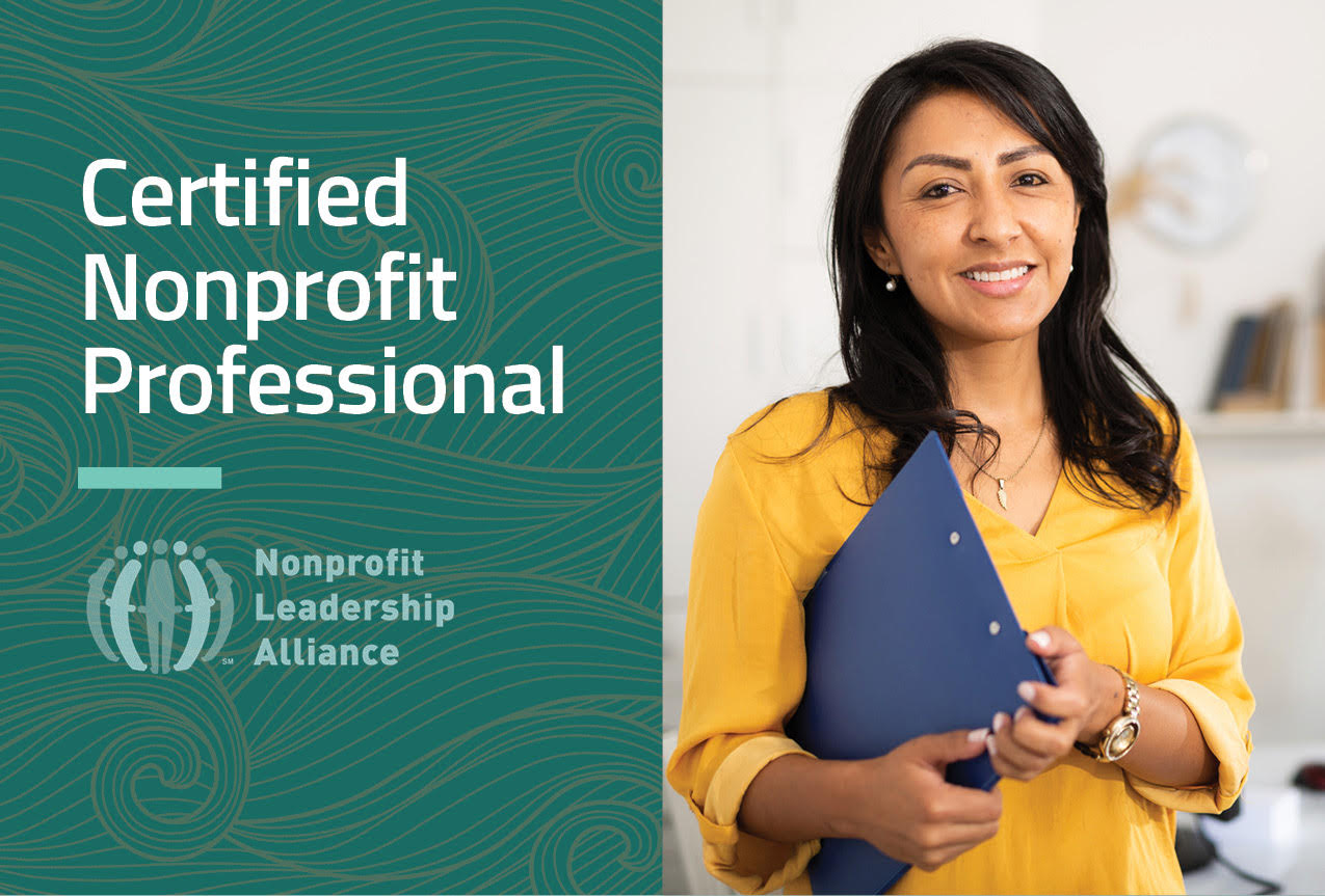 Certified Nonprofit Professional from the Nonprofit Leadership Alliance